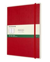 Moleskine Smart Notebook Paper Tablet - Red / XL / Hard Cover / Plain