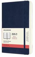 Moleskine 2020-2021 18-month Daily Planner soft cover - Sapphire Blue