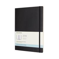 2018 Moleskine Extra Large Monthly Notebook Diary 12 Months Soft