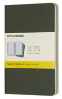 Moleskine Cahier Journals - Pocket Squared - Mrytle Green
