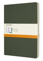Moleskine Cahier Journals - XL Ruled - Mrytle Green