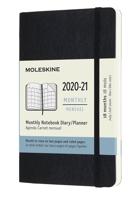 Moleskine 2020-2021 18-month Monthly Notebook Pocket Soft cover Planner - Black