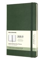 Moleskine 2020-2021 18-month Weekly Notebook Large Hard cover Planner - Mrytle Green