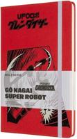 Moleskine - Go Nagai Super Robot (Limited Edition) - 'UFO Robot Grendizer' - Large / Hard Cover / Plain