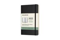 Moleskine 2022 12-Month Weekly Pocket Softcover Notebook