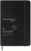 Moleskine Smart Notebook - Black / Pocket / Soft Cover / Ruled