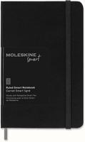 Moleskine Smart Notebook - Black / Pocket / Hard Cover / Ruled