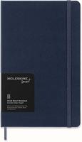 Moleskine Smart Notebook - Sapphire Blue / Large / Hard Cover / Ruled