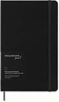 Moleskine Smart Notebook - Black / Large / Hard Cover / Plain