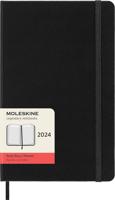 Moleskine Diary 2024 - Black / Large / Hard Cover / Daily / 12 Months