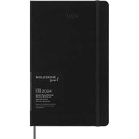 Moleskine Smart Diary 2024 - Black / Large / Hard Cover / Weekly / 12 Months