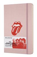 Moleskine Rolling Stones Limited Edition Pink Large Ruled Notebook Hard
