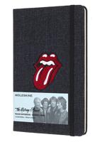 Moleskine Rolling Stones Limited Edition Ruled Large Notebook - Denim