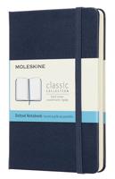 Moleskine Classic Notebook - Pocket Dotted Notebook Hard Cover - Sapphire Blue
