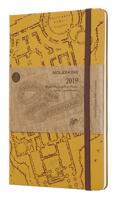 Moleskine Harry Potter Limited Edition 12-month Large 2019 Weekly Notebook Diary Planner – Marauder's Map