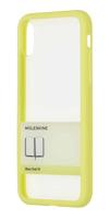 Moleskine Yellow Tpu Band iPhone 10 Hard Case