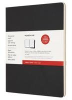 Moleskine Subject Cahier - XXL Soft cover - Black and Kraft Brown