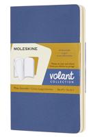 Moleskine Volant Journals Collection - Forget-me-not Blue and Amber Yellow (set of 2) - Pocket / Plain / Soft cover