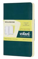 Moleskine Volant Journals Collection - Pine Green and Lemon Yellow (set of 2) - Pocket / Ruled / Soft cover