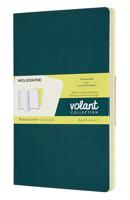 Moleskine Volant Journals Collection - Pine Green and Lemon Yellow (set of 2) - Large / Ruled / Soft cover
