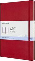 Moleskine Art - Sketchbook - A4 / 165gsm / Hard Cover / Scarlet Red
