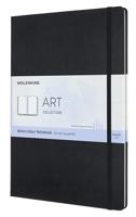 Moleskine Art - Watercolour Notebook - A4 / 200gsm / Hard Cover / Black