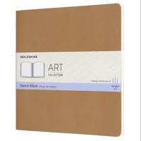 Moleskine Art - Sketch Album - Square / 120gsm / Kraft Brown