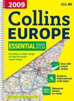 2009 Collins Europe Essential Road Atlas