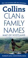 Clan and Family Names Map of Scotland