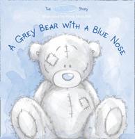A Grey Bear With a Blue Nose