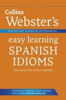 Collins Webster's Easy Learning Spanish Idioms