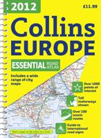 2012 Collins Europe Essential Road Atlas