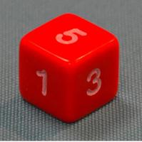 Dice - Numbers 1 - 6