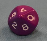 Dice - Numbers 0 - 10