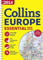 2014 Collins Europe Essential Road Atlas
