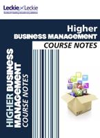 CfE Higher Business Management Course Notes