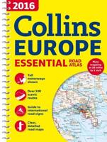 2016 Collins Europe Essential Road Atlas