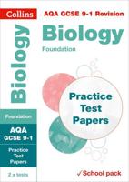 AQA GCSE Biology Foundation Practice Test Papers