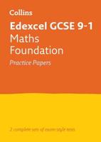 Edexcel GCSE 9-1 Maths Foundation Practice Test Papers