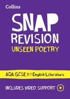 AQA Unseen Poetry Anthology. Revision Guide