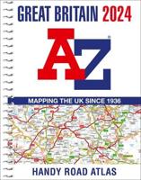 Great Britain A-Z Handy Road Atlas 2024