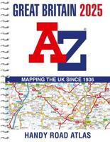 Great Britain A-Z Handy Road Atlas 2025
