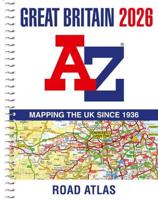 Great Britain A-Z Road Atlas 2026 (A4 Spiral)