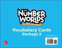 Number Worlds Levels F-J, Vocabulary Cards