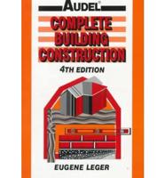 Audel( Complete Building Construction