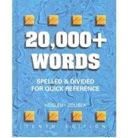 20,000+ Words