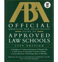 Official American Bar Association Guide to Approved Law Schools