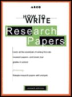 How to Write Research Papers