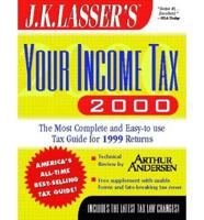 Lasser's Your Income Taxes 2000 (Paper Edition) IDG RTRN ONLY See Wiley ISBN 38805-X