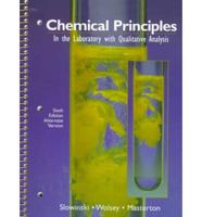 Chemical Principles in the Laboratory With Qualitative Analysis